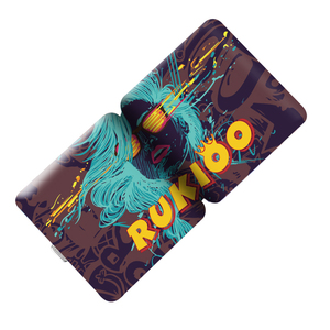 Rukioo Portable étui à cigarettes en métal personnalisé accessoire de tabac artisanat boutique accessoires 20 pièces capacité carré moderne - Product Image 6