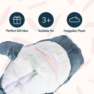 Requin en peluche jouet pour bébé, peluche pour enfant en bas âge, mignon, mer, décoration pour enfants, <span class=keywords><strong>lit</strong></span> géant en peluche, produits A698 - Product Image 2