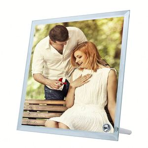 200*200*5Mm <b>Clock</b> <b>Photo</b> Frame Consumables Bl-24 Sublimation High Quality Blank Glass - Product Image 1