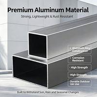 Cache-climatiseur en aluminium découpé au laser 3D, étanche, à persiennes, design personnalisé, simple, en métal, pour climatiseur et pompe à chaleur