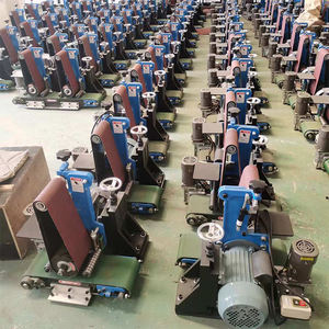 Industrial Belt Sander <strong>Grinder</strong> for Metal Wood and Plastic Surface Preparation Deburring and Edge Finishing Heavy Duty Motor - Product Image 6