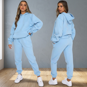 <b>Women's</b> Vintage Eco-Friendly Loose Fit Corduroy Letter Pattern Long Sleeve Pullover <b>Trousers</b> <b>Suit</b> Autumn Winter with Pockets - Product Image 2