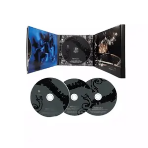 Gratis pengiriman shopify DVD film TV show film produsen factory supply Metallica's black album 3dvd disc