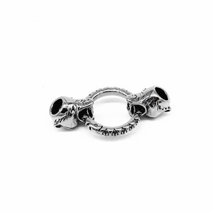 Hebilla de joyería de acero inoxidable yunnique, diseño de cabeza de tigre para hacer pulseras, forma irregular, chapada, GZY-316-29 - Product Image 4