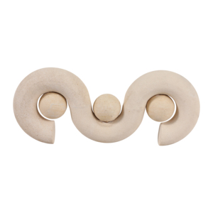 Scultura a Onda in Arenaria, Oggetto Decorativo per Casa e Ufficio, Ornamento per Scaffali - Product Image 4