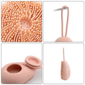 Bathing Silicone Durable Lightweight <b>Brush</b> Adding Shampoo for Pet Grooming Salon - Product Image 4