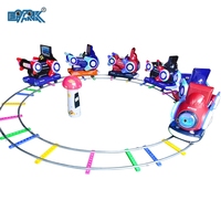 EPARK Atracción de Parque de Diversiones, Juegos Mecánicos para Niños, Tren Eléctrico, Tren sobre Rieles