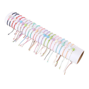 Set di Braccialetti con Cuore in Ceramica Angelina, 2400 Pezzi, Gioielli Moda Donna, Regalo in Stile Carino - Product Image 1