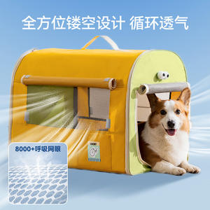 Pet araba taşıyıcı arka ve ön koltuk anti-kirli izolasyon çantası seyahat dişli orta büyük köpekler için cabrio Pet yatak tasarım - Product Image 4