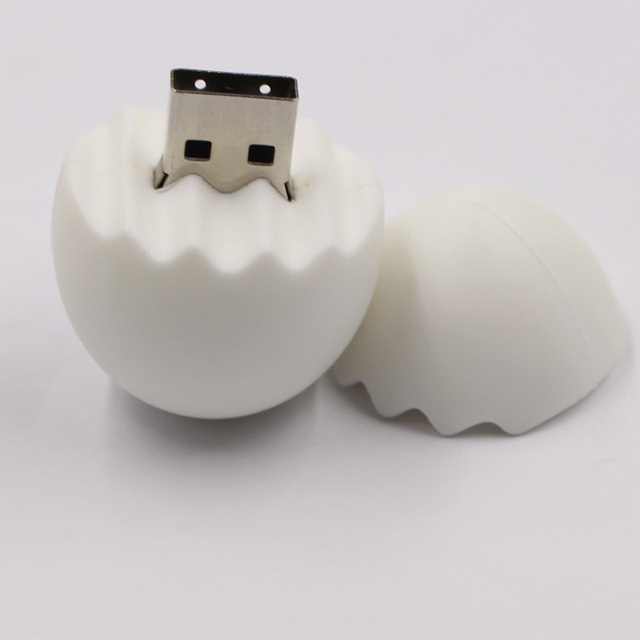 Promotional Oem Low Price Egg Shaped Pendrive From Golden Supplier