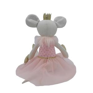 Bán Buôn New 40Cm Nhồi Bông Dễ Thương Vải Lanh Mềm Động Vật Chuột Với Bling Bling Sao Búp Bê Đồ Chơi Sang Trọng Giáng Sinh Chuột Cho Trẻ Em - Product Image 6