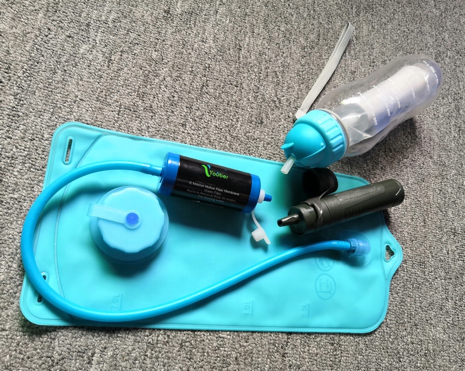 Открытый питьевой соломы фильтр для воды