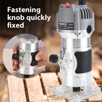 Machine à graver et à découper le bois portable 110 V, machine à découper les bords électrique portative