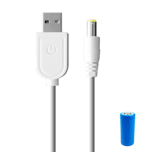 Precio de fábrica 3,7 V 18650 cargador de batería cables de carga linterna nail art lámpara cargador 5V a 4,2 V 1A cable de carga del coche - Product Image 1