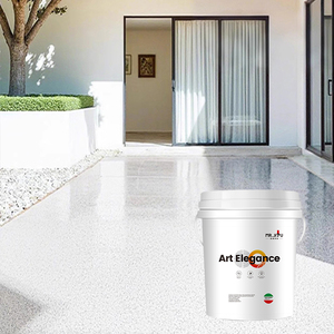 Chữa bệnh nhanh chóng nhựa Epoxy vi terrazzo xây dựng với thiết lập nhanh chóng Màu cát thạch anh tăng cường công nghệ - Product Image 1