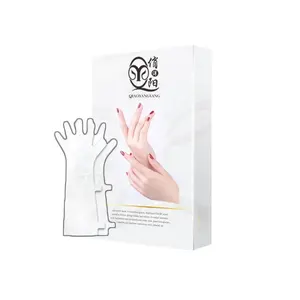 Ежедневная увлажняющая длинная маска для рук увлажняющая осветляющая кожа перчатка для рук собственный логотип