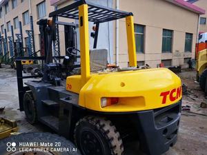 Carretilla elevadora original, 70 y 7 toneladas, fabricada en APAN en buen estado de funcionamiento/fd50 fd70 - Product Image 3