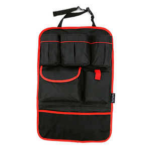 Bolsa colgante Universal para asiento trasero de coche, bolsa de almacenamiento con logotipo personalizado, ajuste trasero - Product Image 1
