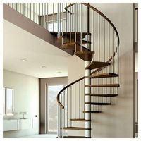 Escalier en colimaçon commercial Prima : Fabrication exquise, minimaliste, best-seller
