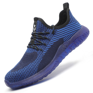 Scarpe Antinfortunistiche Leggere con Punta in Acciaio e Ammortizzazione ad Aria per <span class=keywords><strong>Uomo</strong></span> e Donna, Stivali da Lavoro Antiscivolo per Inverno, Estate e Autunno - Product Image 4