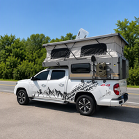Offre Spéciale : Camping-car léger et moderne en aluminium pour 2-3 personnes, adaptable aux camions 4x4 et pick-up, idéal pour le camping