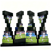 Pantalla LED Giratoria Mecánica de Alta Resolución para Uso en Interiores, Ilusión Dinámica de 360 Grados, Montaje Personalizado, Control por WiFi y Aplicación, 400-600cd