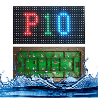 P10 Outdoor Display A Led del Modulo del Pannello 16X32 Puntini Colorati P10 Esterna Wifi 4G P10 Display A Led Bordo di P10 Smd display A Led per esterni