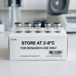 Elite <b>Secure</b>-Penta 5-Vial Peptide Folding <b>Box</b> Double Silver VOID Seals Matte Ivory Cardboard Packaging for 2ml 3ml Research Vial - Product Image 2