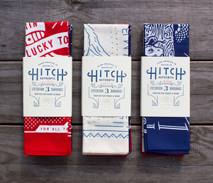 Commercio all'ingrosso Stampa Personalizzata Di Carta Riciclabile Wrap Fazzoletto Fazzoletto Bandana di Imballaggio Box Manica - Product Image 3