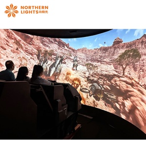 Machine volante de cinéma de rail de cinéma de voie immersive visuelle lunettes nues 3D cinéma orbital d'écran d'<span class=keywords><strong>arc</strong></span> libre - Product Image 1