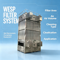Unidad de Precipitación Electrostática Húmeda (WESP) para Sistema de Purificación de Gases de Escape de Hornos de Fundición a Presión de Aleaciones de Magnesio