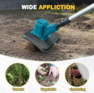 เครื่องพรวนดินไร้สายไฟฟ้า น้ำหนักเบา 20V ความกว้างการทำงาน 6 นิ้ว สำหรับ<span class=keywords><strong>เตรียม</strong></span>ดินและกำจัดวัชพืช - Product Image 4