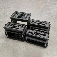 Boîtier de mixage audio 19 pouces 390 mm U2 U3 U4 U6 avec roulettes