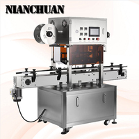 Machine de scellage entièrement automatique pour bouteilles cosmétiques, pour l'emballage de feuilles d'aluminium et de canettes