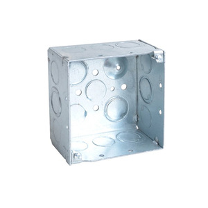 Caja Eléctrica de Plástico de 4x4x2 Pulgadas, Regulable, con Clasificación IP20, Caja de Conexiones de 15A con Orificios para Instalación en Pared - Product Image 4