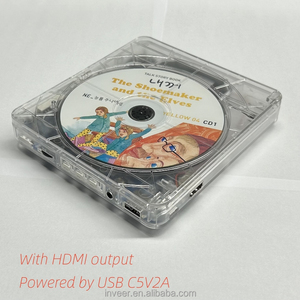 Lecteur <span class=keywords><strong>DVD</strong></span> portable de taille poche INVEER M3T, sortie HDMI, design breveté, <span class=keywords><strong>mini</strong></span> lecteur CD <span class=keywords><strong>DVD</strong></span> pour la lecture sur téléviseur - Product Image 2