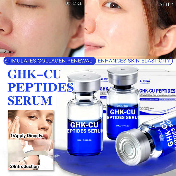 ghk cu vitamin Blue Copper Peptide Serum With Ghk-cu C Facial Body Anti-wrinkle Glass Glow Moisturizing Rejuvenating Skin Care Serum D neuropeptide research Quantity based price:For 100-200 boxes A plain-English breakdown of