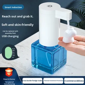 Vertikale voll automatische intelligente Sensorschaum-Hand waschmaschine Heimgebrauch Kontakt freier Infrarot sensor Seifensp ender <span class=keywords><strong>USB</strong></span> - Product Image 2