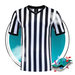 Maglia da arbitro di calcio traspirante da basket maglia da Costume Casual Unisex con alta qualità e prezzo economico