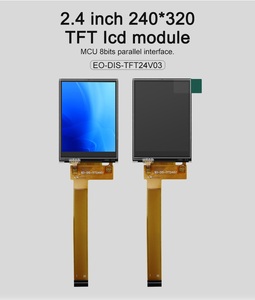 شاشة عرض TFT مقاس 2.4 بوصة بدقة 240*320 من Polcd، وضع العرض عادةً أسود، شاشة LCD ملونة RGB مقاس 2.4 بوصة - Product Image 2