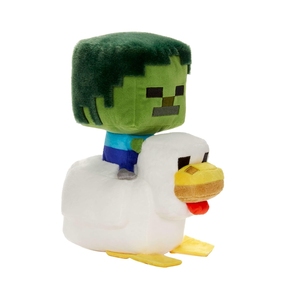 Cadeau en peluche prêt à offrir, poupée animale en peluche douce, <span class=keywords><strong>jouet</strong></span> en peluche mignon de dessin animé, rembourré en coton PP, poulet zombie, <span class=keywords><strong>jouet</strong></span> à chevaucher - Product Image 4