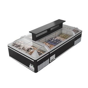 Congélateur horizontal pour aliments surgelés <span class=keywords><strong>500L</strong></span> Équipement de réfrigération pour viande Congélateur combiné profond pour îlot haute capacité - Product Image 1