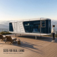Maison mobile personnalisée préfabriquée, mini-maison, cabane pour village de vacances