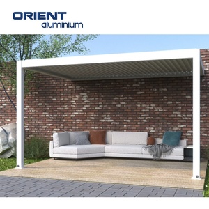 Nouveau design avec services personnalisés Pergola extérieure en aluminium avec miroir 10x13 Pergola électrique en aluminium <span class=keywords><strong>à</strong></span> <span class=keywords><strong>vendre</strong></span> - Product Image 2