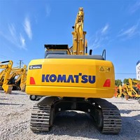 Excavatrice sur chenilles Komatsu PC160-7 d'occasion de 16 tonnes avec godet de 0,65 m³