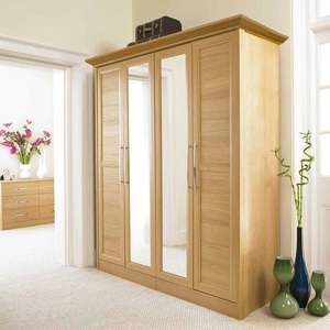 Amoires-armario con espejo en forma <span class=keywords><strong>de</strong></span> L personalizado, moderno ropero con puertas correderas, color blanco, 2021 - Product Image 1