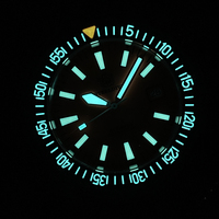 SD1983 yeni tasarım STEELDIVE marka 49mm büyük boy 17.6mm kalın 1000M su geçirmez NH35 otomatik hareket erkek dalış izle Montre