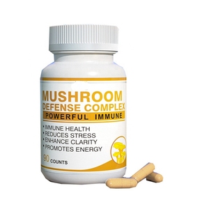 <span class=keywords><strong>Capsule</strong></span> di supplemento dell'estratto del fungo della criniera dei leoni di AHCC Reishi di vendita calda di Amazon per il supporto immunitario - Product Image 1