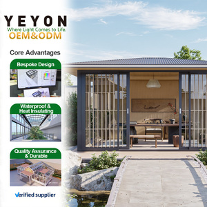 Yeyon 2026 OEM - Accesorios <span class=keywords><strong>de</strong></span> Vidrio <span class=keywords><strong>de</strong></span> Seguridad para Invernadero <span class=keywords><strong>de</strong></span> <span class=keywords><strong>Estilo</strong></span> Europeo, <span class=keywords><strong>de</strong></span> Aluminio, para las 4 Estaciones, para Uso Residencial en Exteriores - Product Image 1