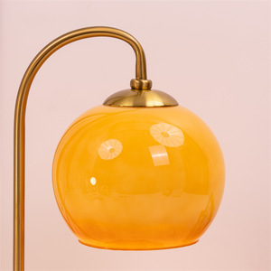 Lampe chauffe-bougie rétro à hauteur réglable avec minuterie et variateur d'intensité, base métallique, verre mosaïque, pour la décoration intérieure, simple, AC - Product Image 5